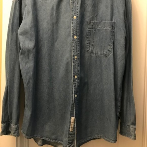 Denim button down shirt - Picture 2 of 3